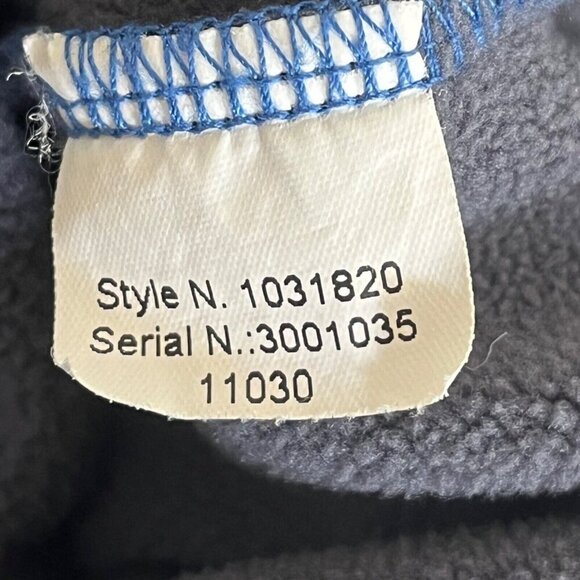 Mammut Full Zip Jacket Sweater Blue XL thumbholes gorpcore sweatshirt mock neck - Picture 12 of 14